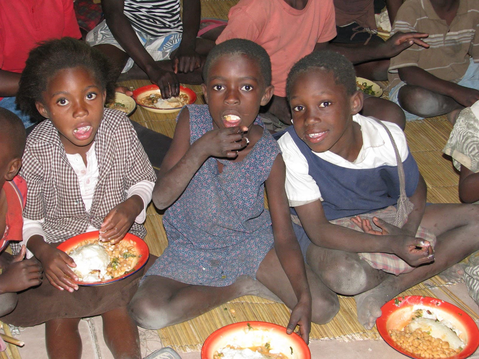 Children in Mwandi supported by our safeguarding programs